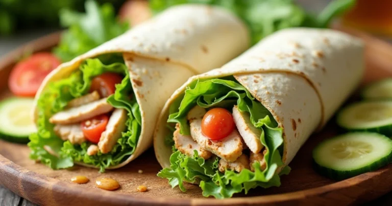 Try the best Chicken Avocado Wrap recipe—quick, healthy, and packed with protein, healthy fats, and fresh veggies. Perfect for easy lunches or dinner on the go!