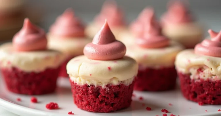 Red Velvet Cheesecake Bites