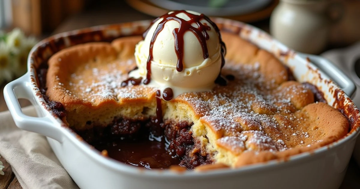 Southern Chocolate Cobbler