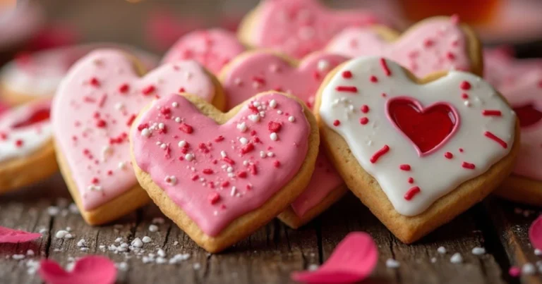 Make soft, buttery heart shaped sugar cookies for Valentine’s Day! Easy to bake, fun to decorate, and perfect for gifting. Try this recipe today!