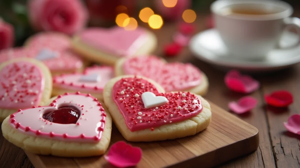 ew things capture the warmth of love and celebration like heart shaped sugar cookies. Whether you're planning a cozy evening with loved ones,