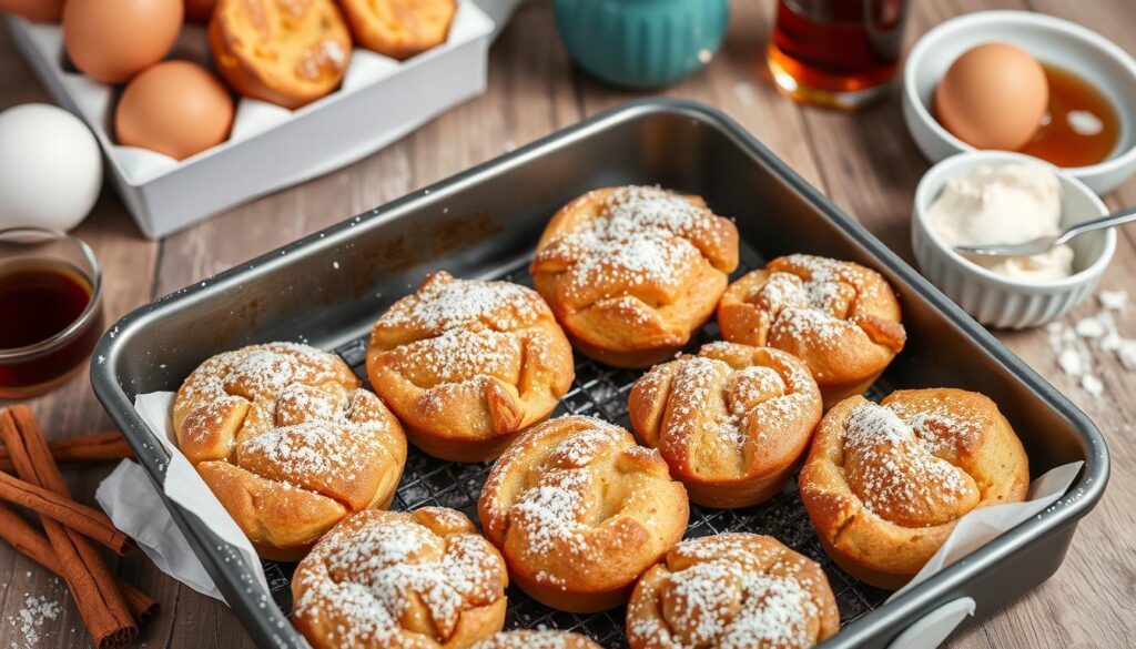 cinnamon French toast muffins